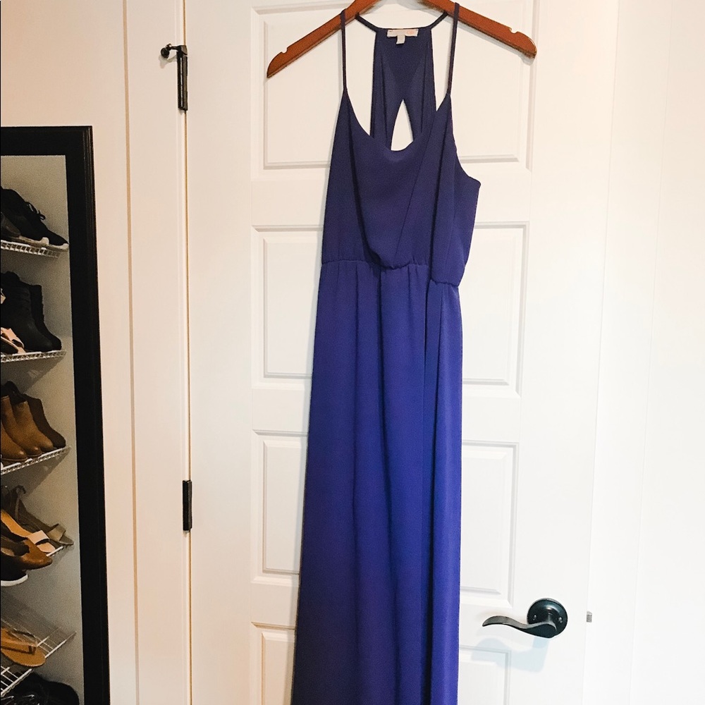 Blue GB maxi dress